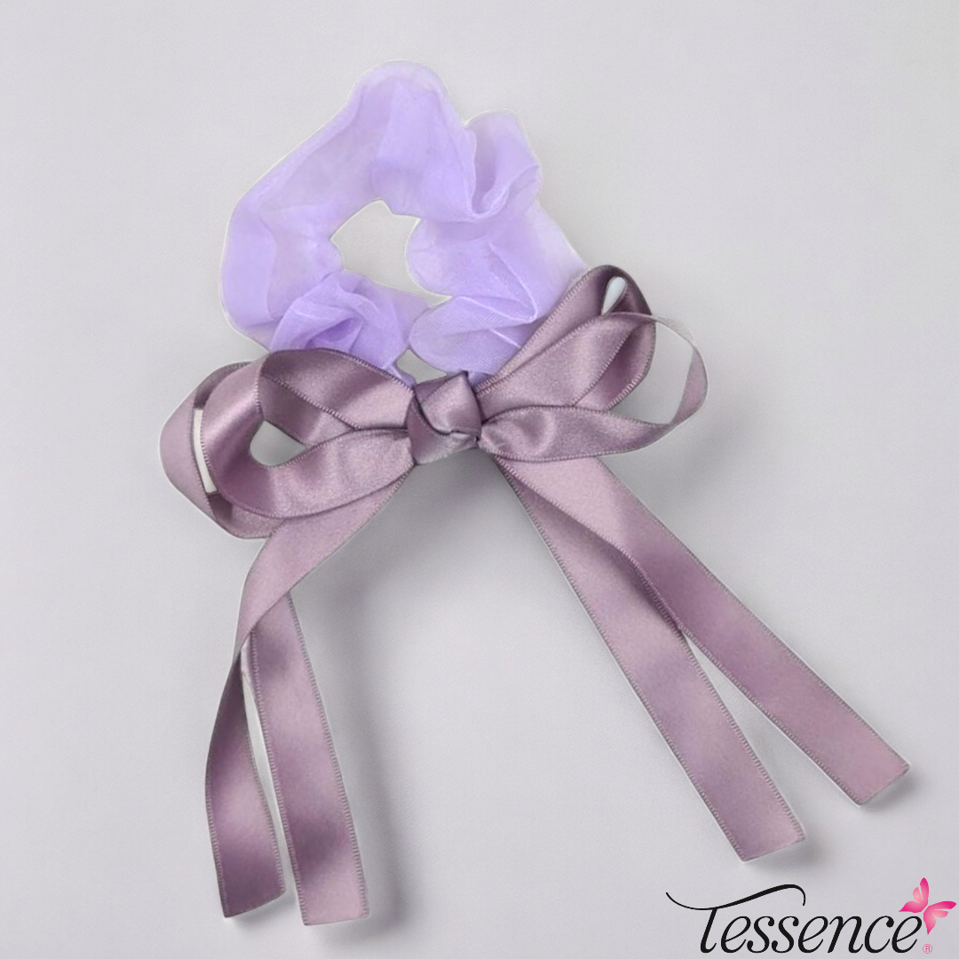 Ribbon Bow Organza Scrunchies