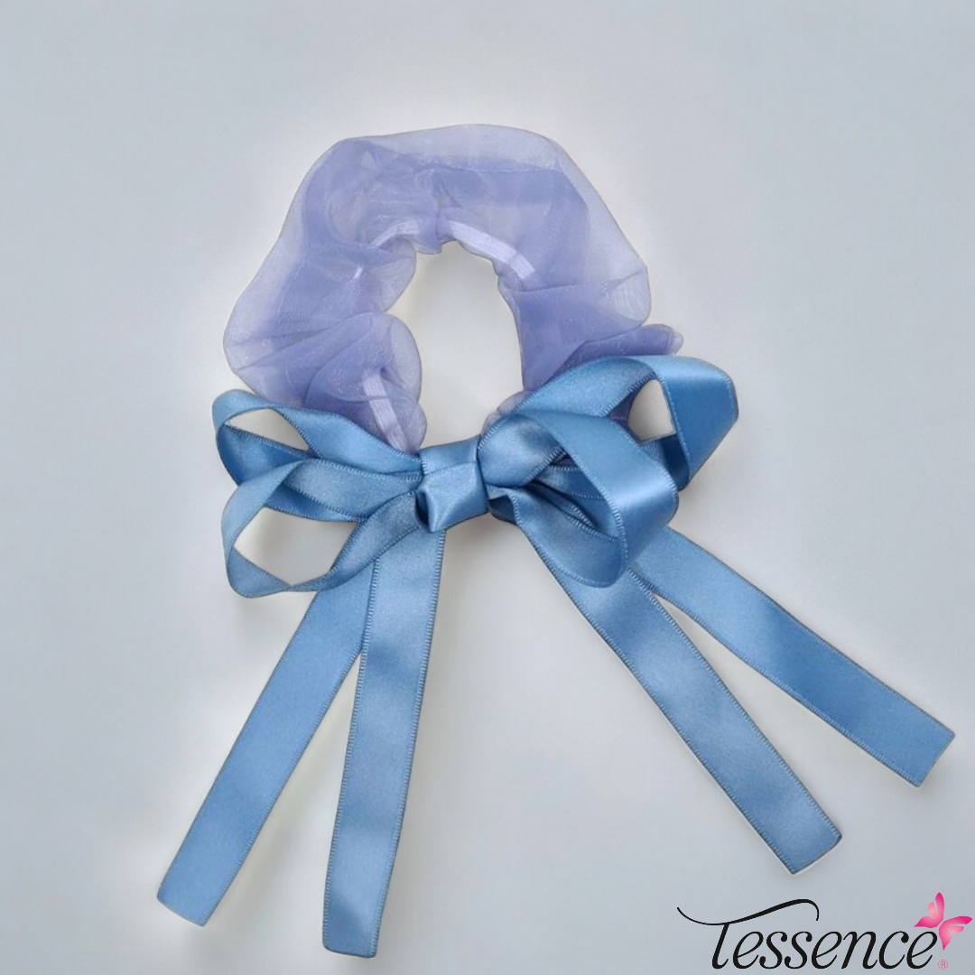 Ribbon Bow Organza Scrunchies