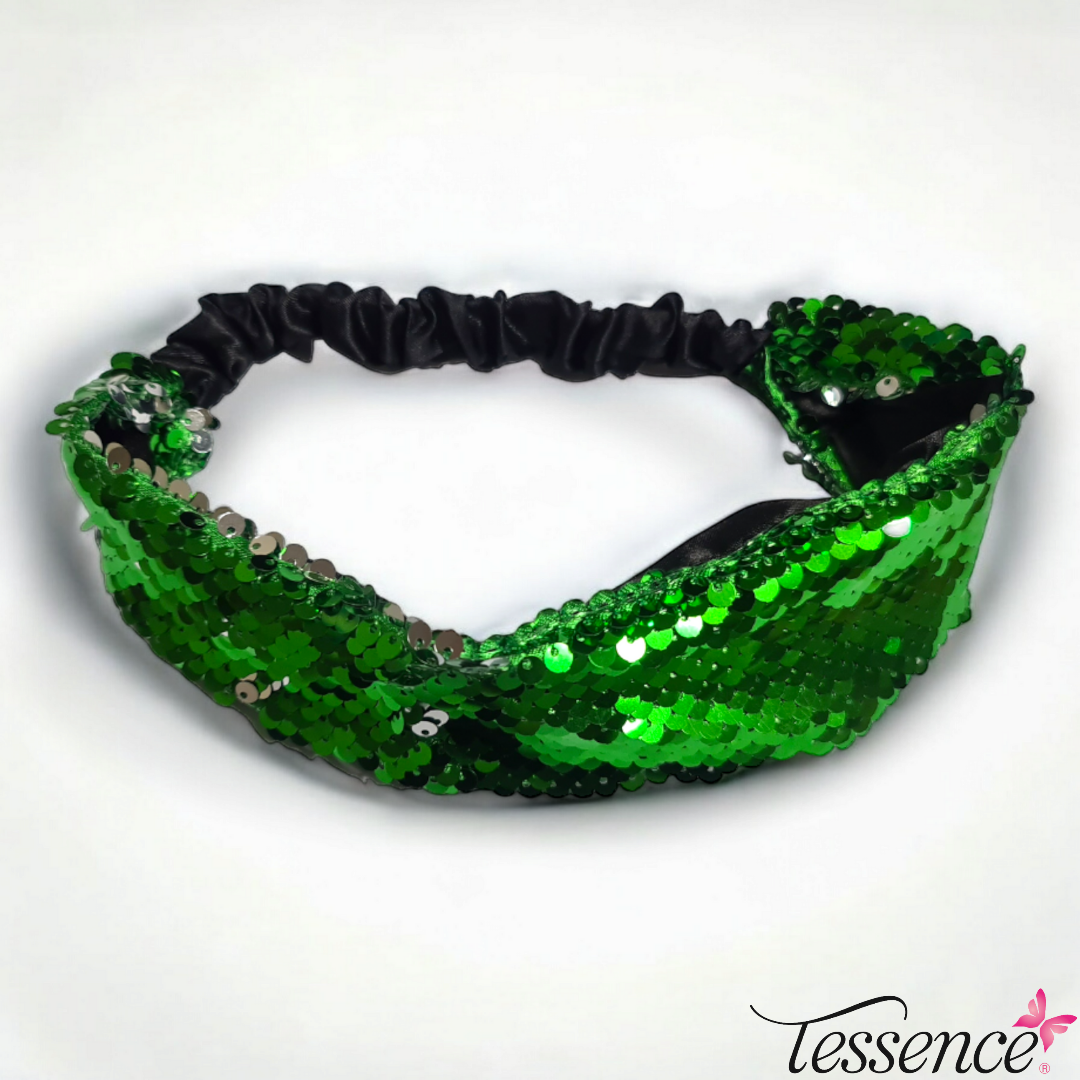 Reversible Sequin Fabric Headband