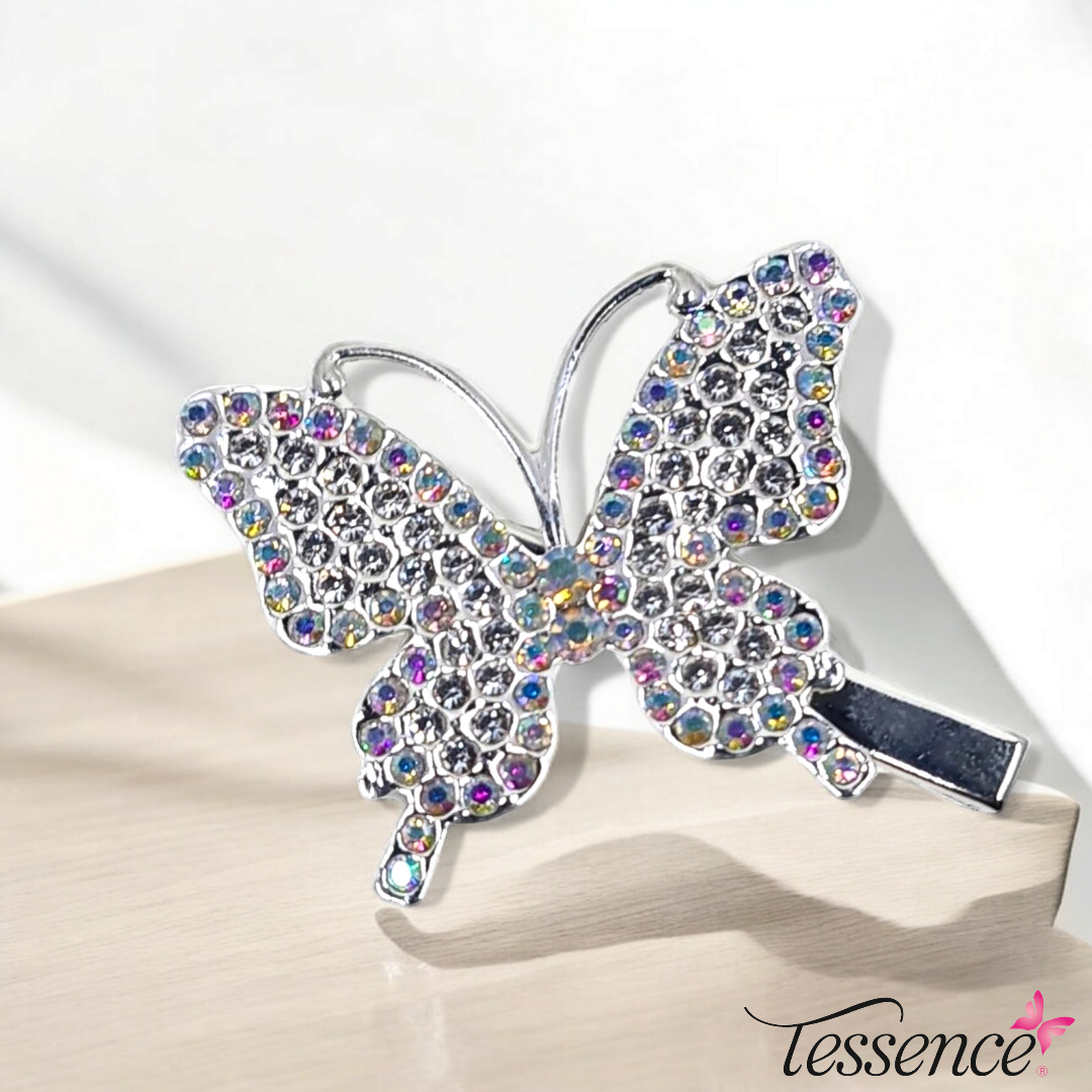 Crystal Butterfly Hair Clip