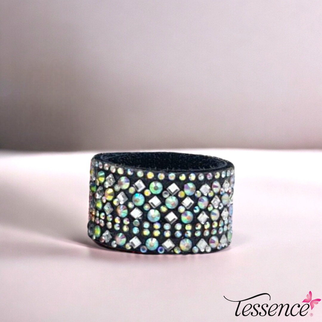 Rhinestone Ponytail Cuff