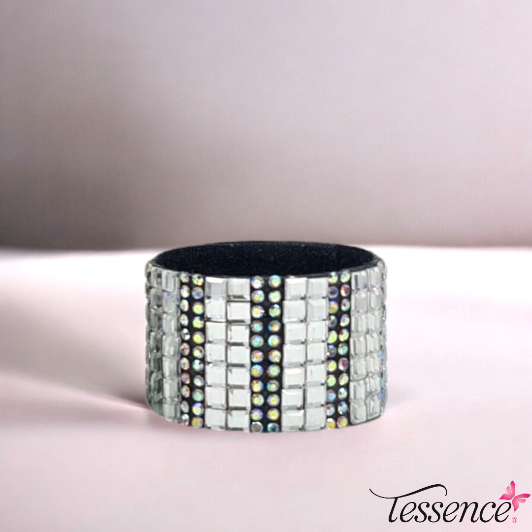 Rhinestone Ponytail Cuff