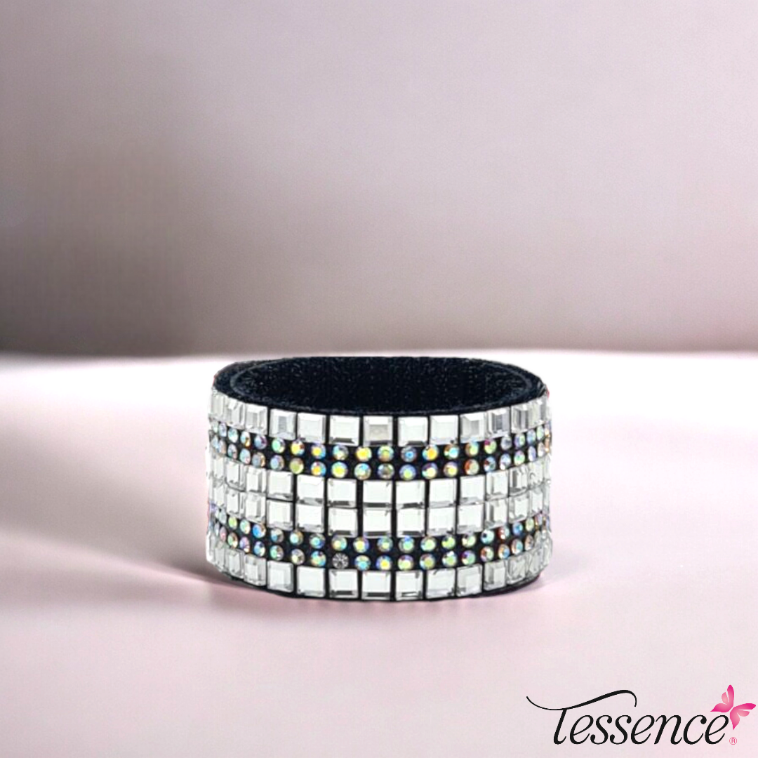Rhinestone Ponytail Cuff