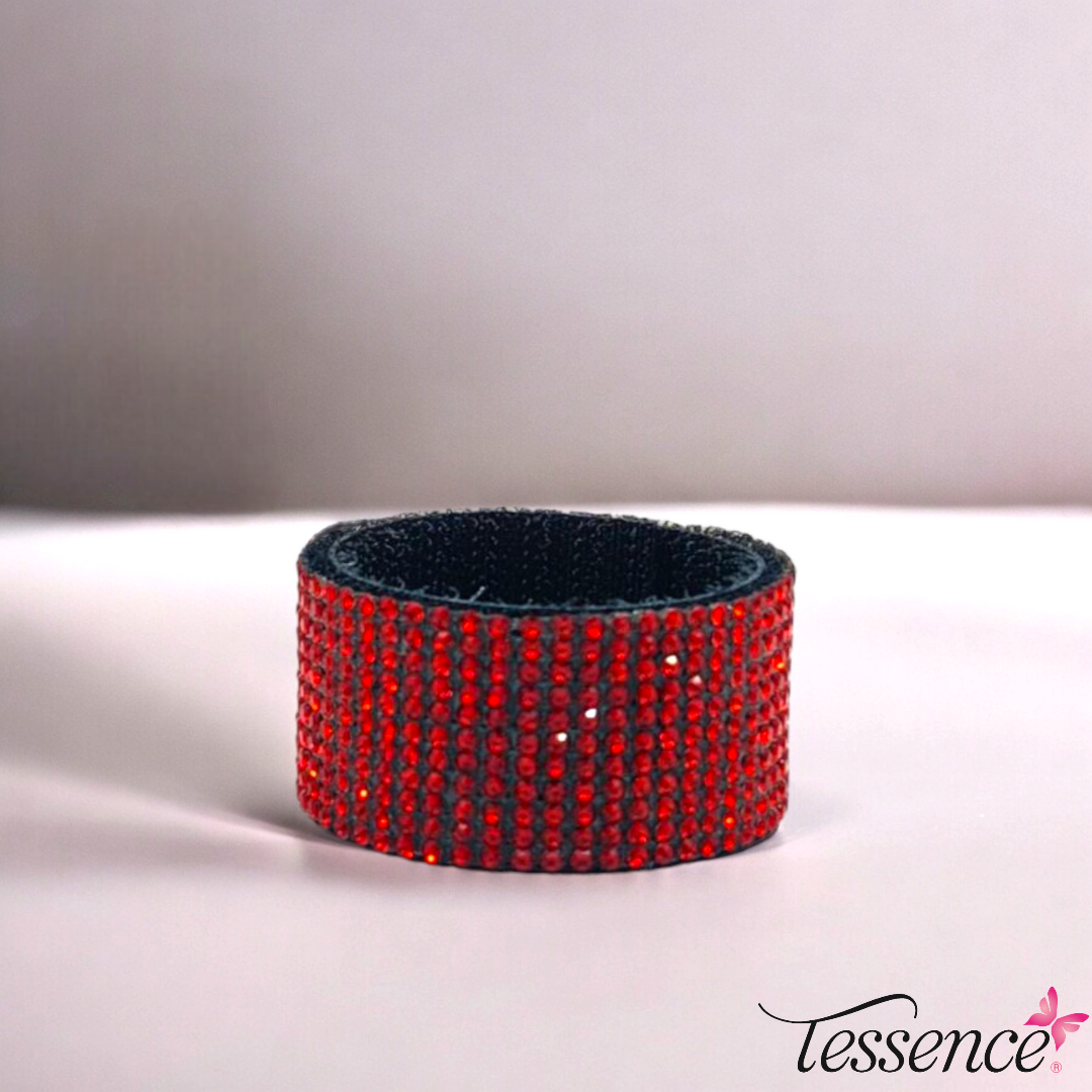 Rhinestone Ponytail Cuff