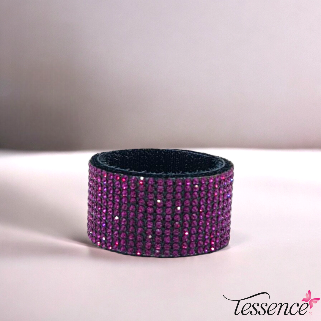 Rhinestone Ponytail Cuff