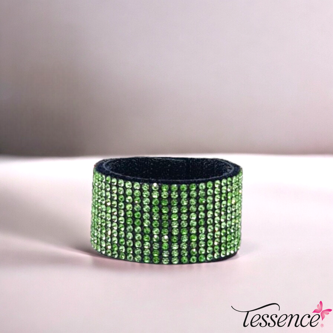 Rhinestone Ponytail Cuff