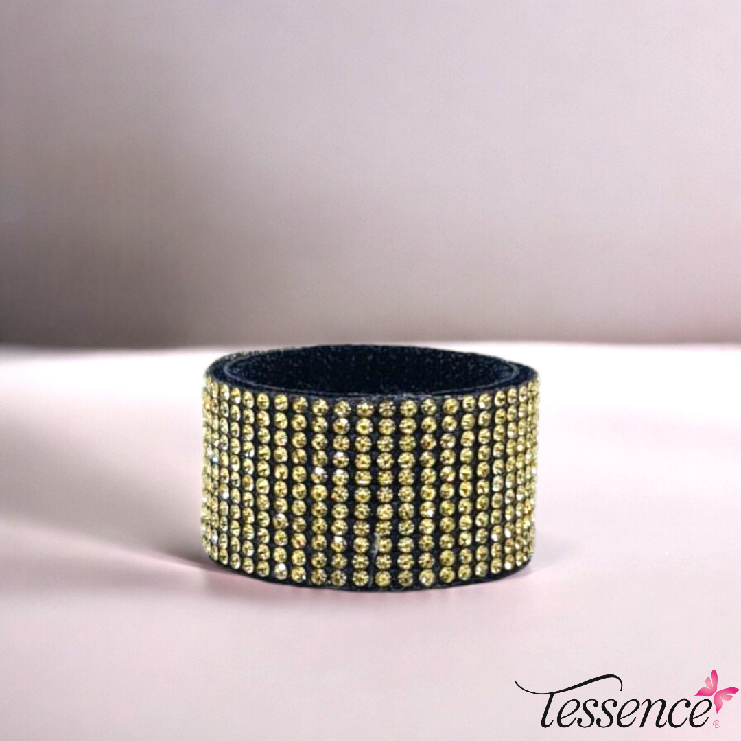 Rhinestone Ponytail Cuff
