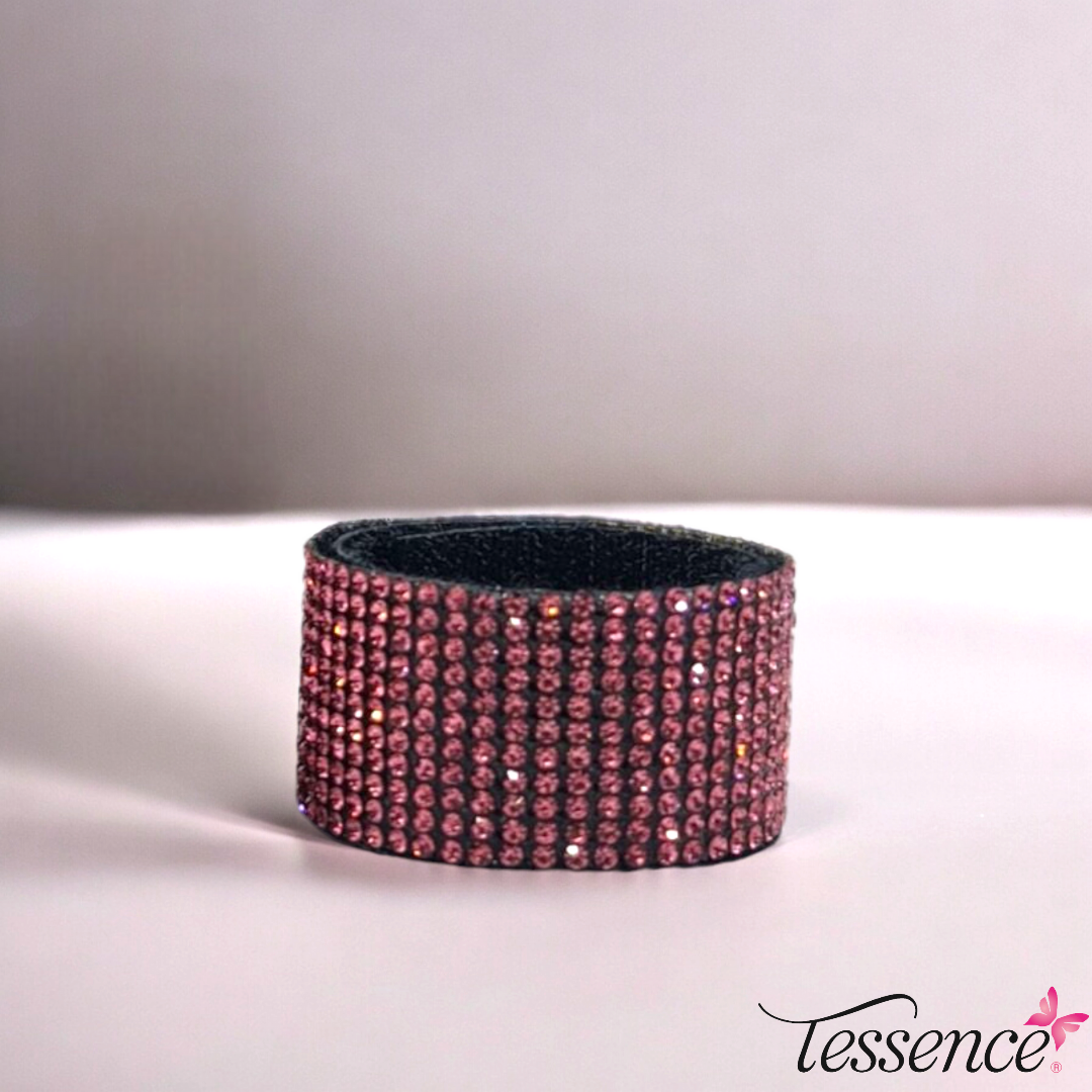 Rhinestone Ponytail Cuff