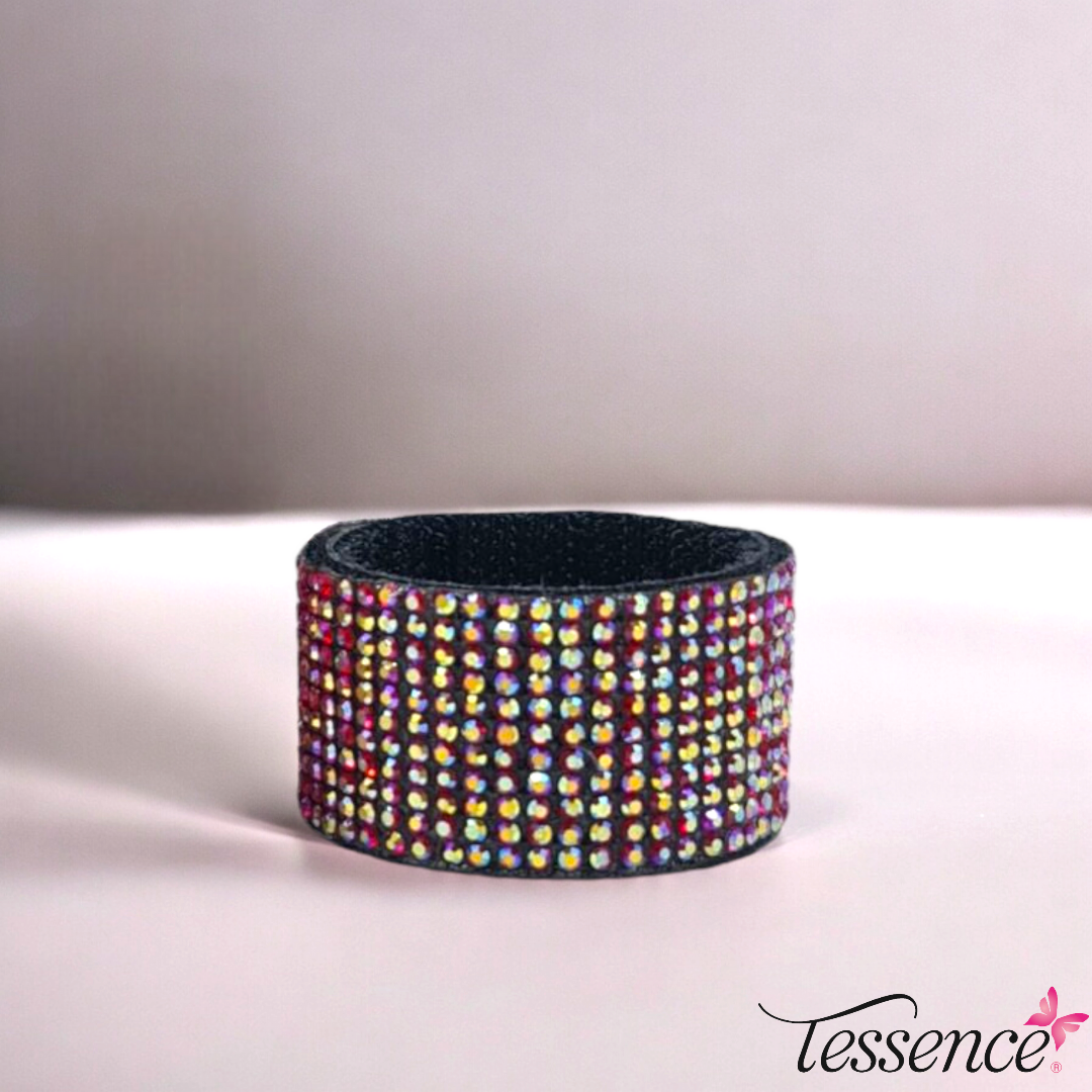 Rhinestone Ponytail Cuff