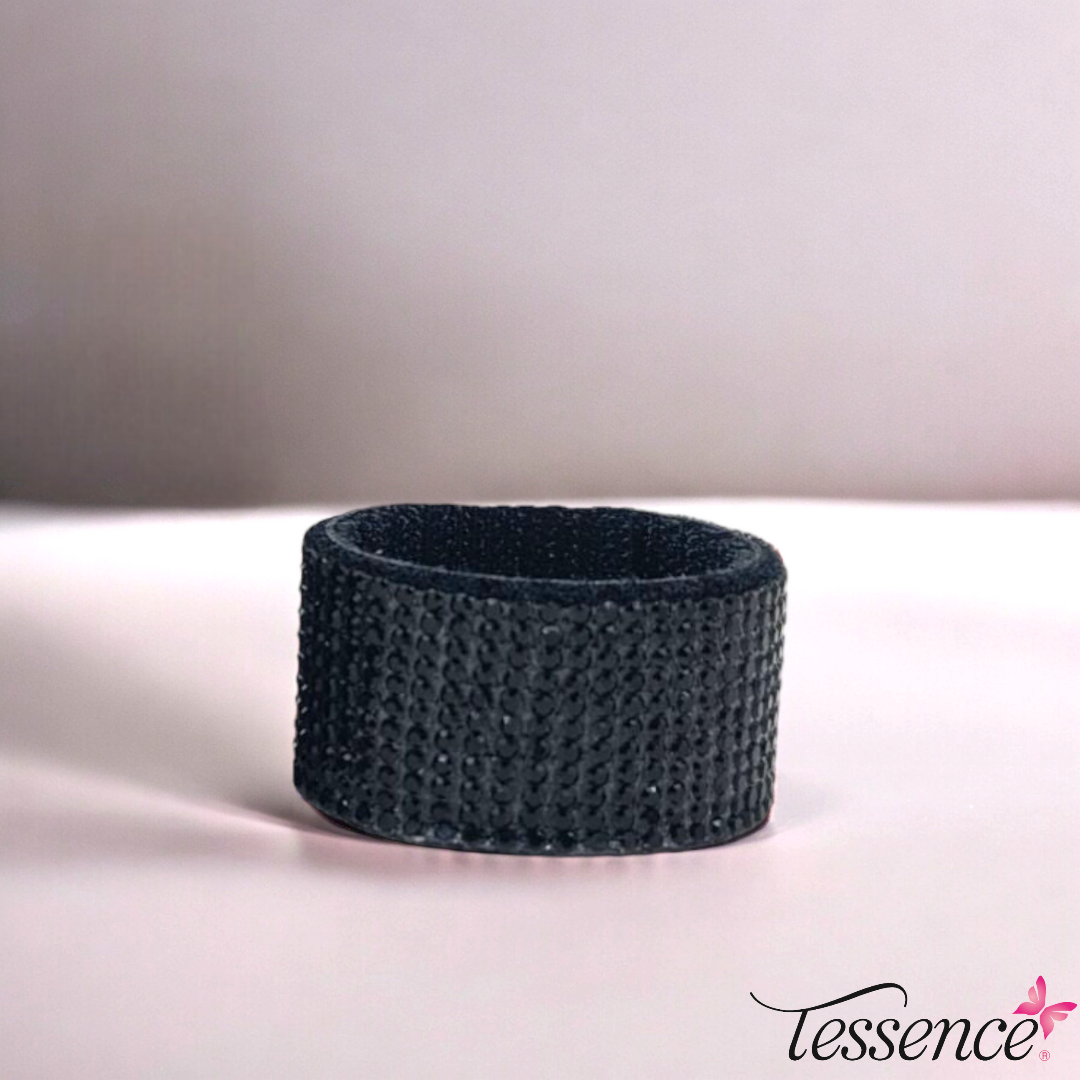 Rhinestone Ponytail Cuff