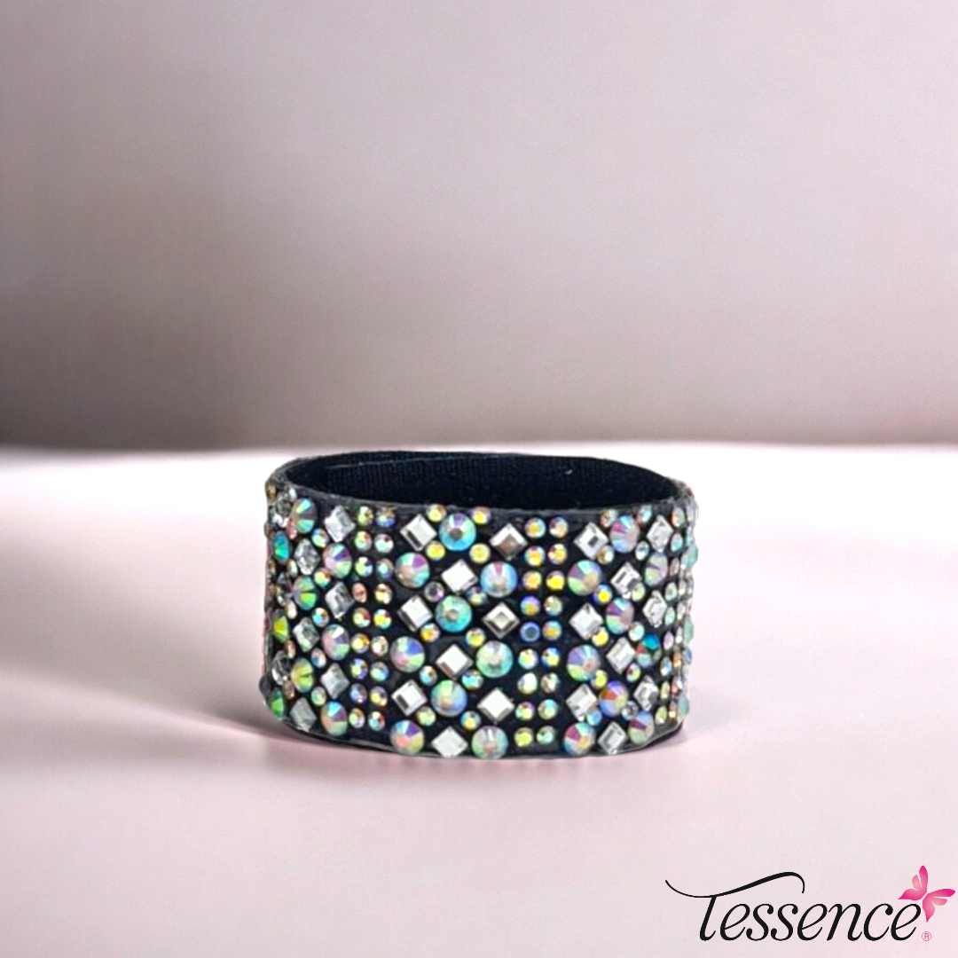 Rhinestone Ponytail Cuff