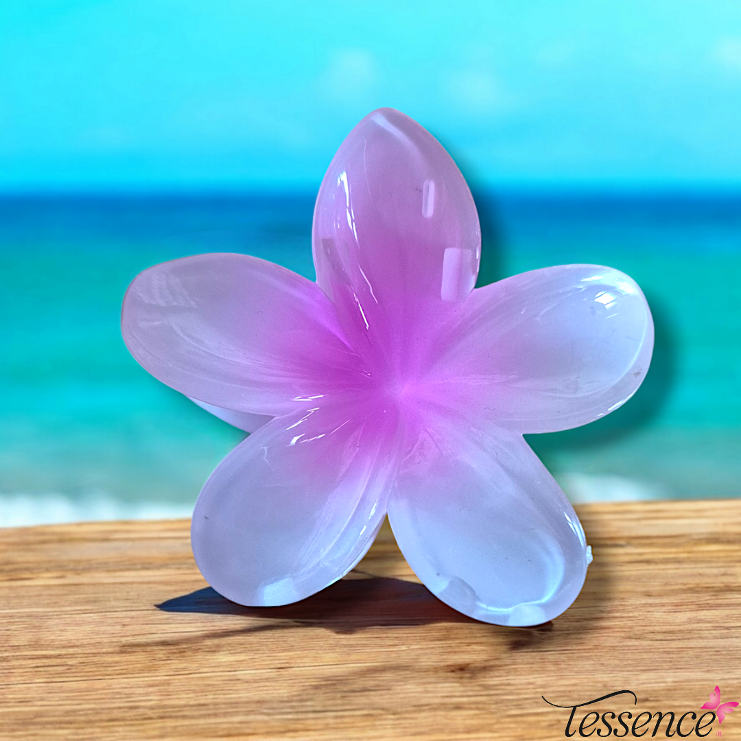 Frangipani claw clip