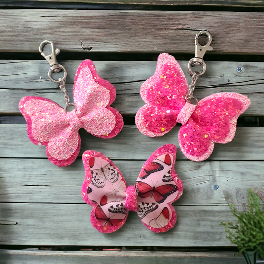 Keyring butterfly