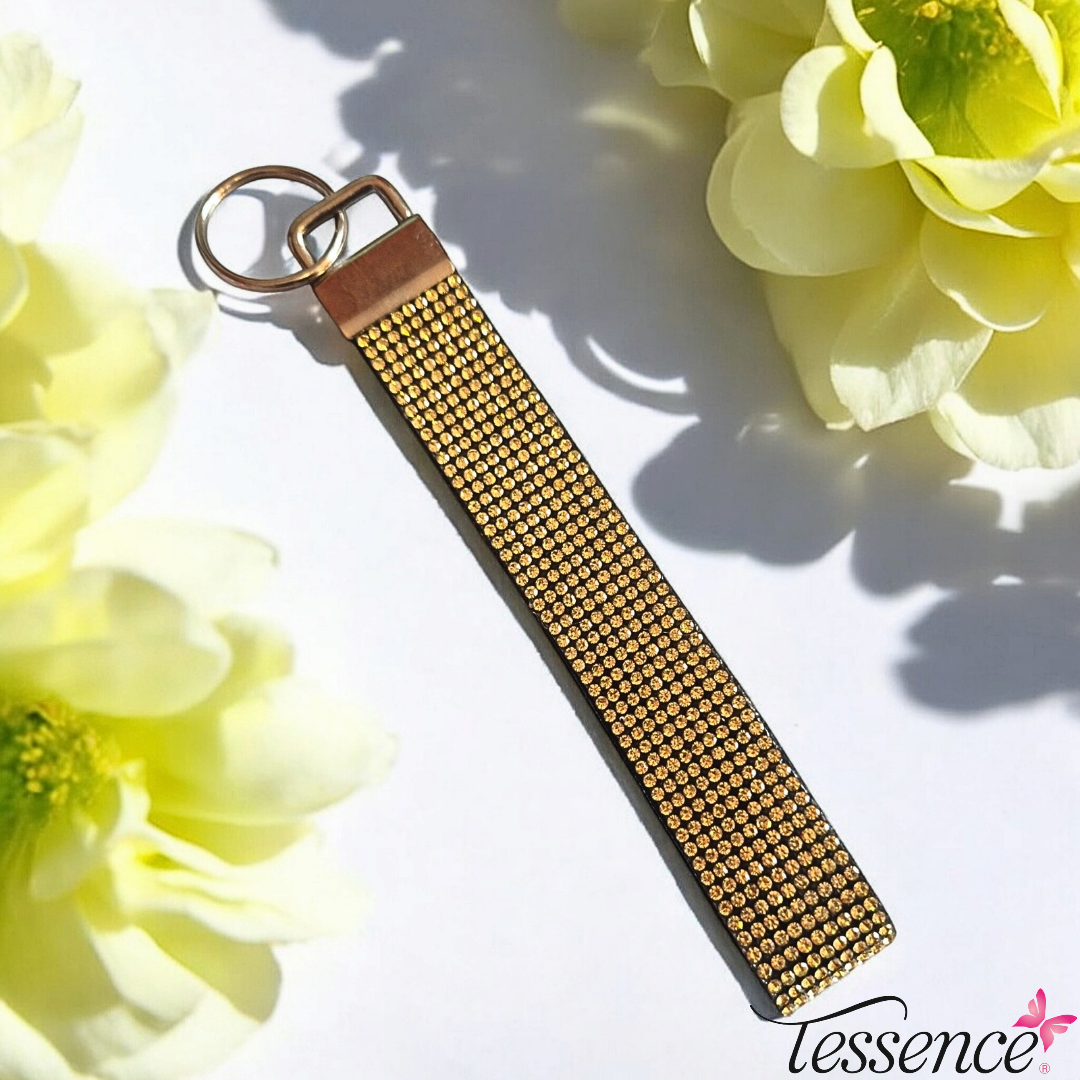 Keyring Rhinestoned