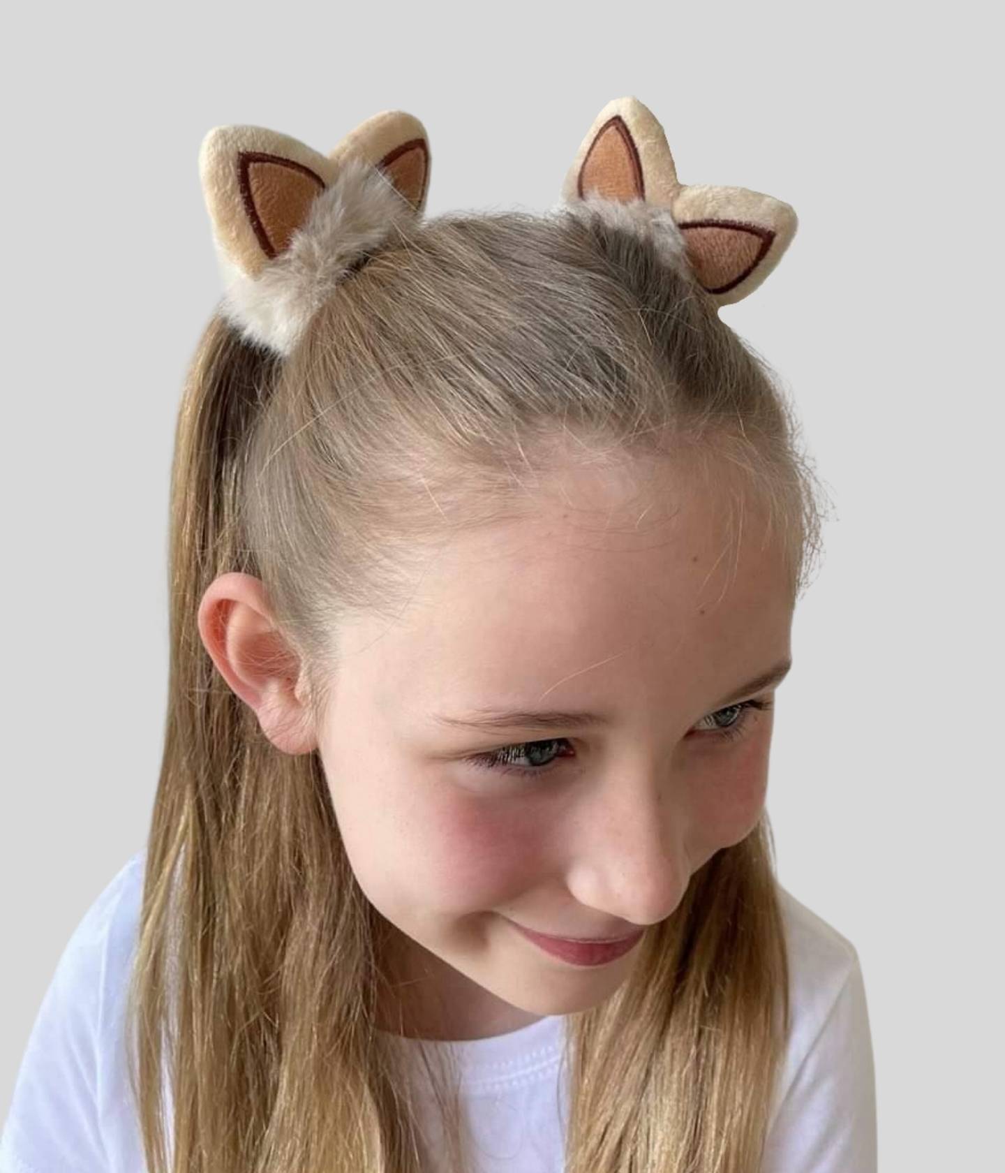 Fluffy Animal Ear Hair Elastics / Scrunchie