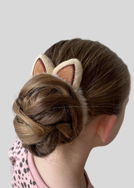 Fluffy Animal Ear Hair Elastics / Scrunchie