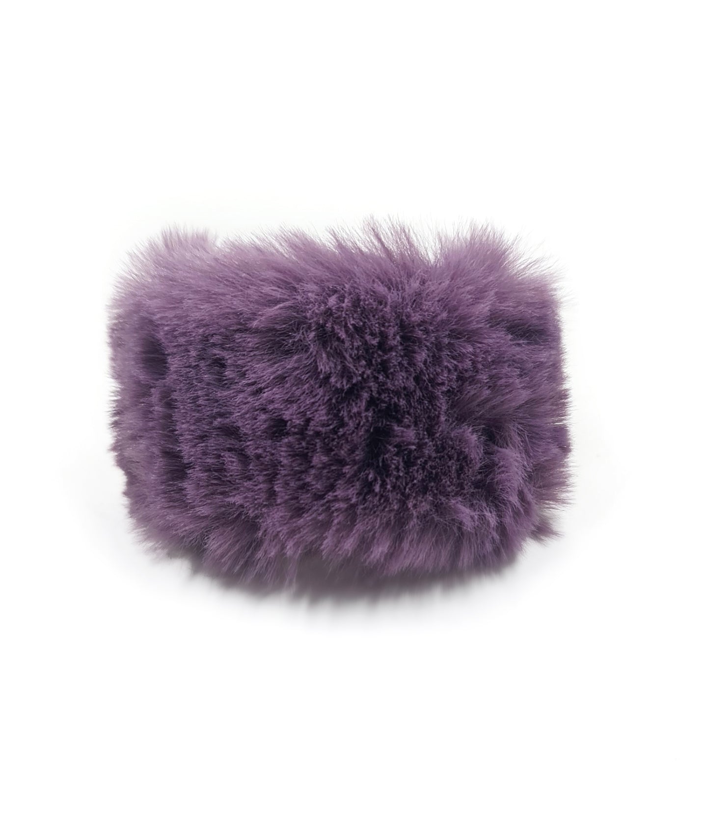 Purple Fluffy Ponytail Half Cuff Product Image